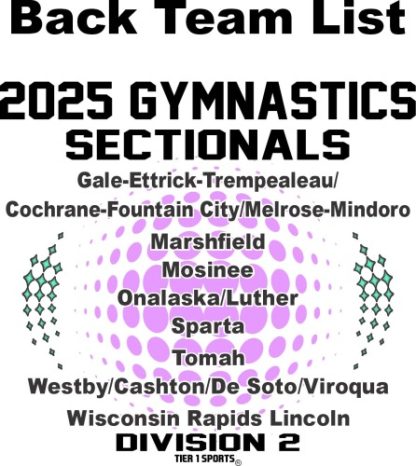 2025 Wisconsin Rapids WIAA Gymnastics Sectional - Image 3