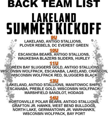 2025 SUMMER KICKOFF BASEBALL TOURNAMENT - Image 2