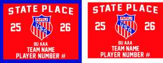 2026 AAU 8U AAA STATE INDIVIDUAL PLAYER BANNER