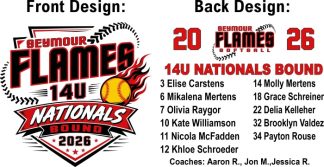 2026 Seymour 14U Nationals Bound Apparel